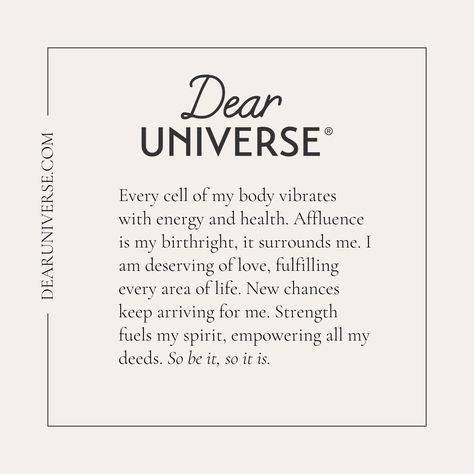 Connecting with the Universe brings clarity, guiding you towards your true purpose. #dearuniverse #sarahprout #invocations #manifestation Visit DearUniverse.com Dear Universe Affirmations, Universe Manifestation Quotes, Connecting To The Universe, Spiritual Prayers Universe, Prayers To The Universe, Manifestation Calendar, Dear Universe Manifestation, Prayer To The Universe, Manifestation Prayers