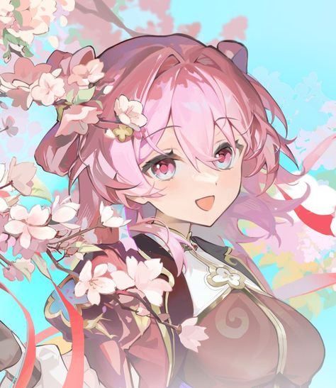 March 7th From Honkai Star Rail #HonkaiStarRail #March7th March 7th, Star Character, Mother Goddess, Kid Character, Honkai Impact, Honkai Star Rail, March 7, Meow Meow, Anime Pfp