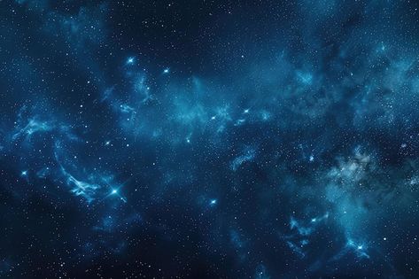 Photo blue dark night sky with many star... | Premium Photo #Freepik #photo Blue Background Landscape, Dark Blue Night Sky, Dark Night Sky, Night Sky Wallpaper, Blue Space, Laptop Wallpaper, Dark Night, Blue Star, Blue Dark