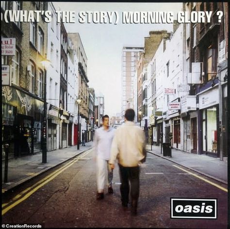 Oasis Cd, What's The Story Morning Glory, Wonderwall Oasis, Oasis Album, Foto Muro Collage, Definitely Maybe, Oasis Band, Look Back In Anger, Pop Playlist