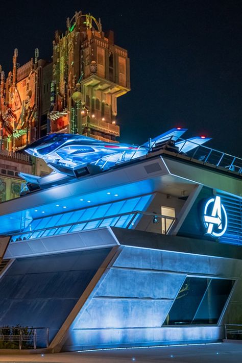 Avengers Headquarters, Avengers Campus, Disney California Adventure Park, Disney Imagineering, Stark Industries, California Adventure Park, By Any Means Necessary, New Avengers, Disneyland California