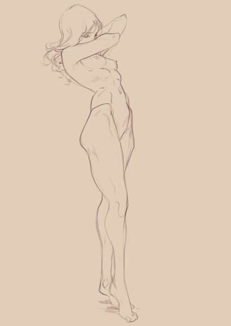 Woman Stretching Drawing Reference, Lower Body Reference Drawing, Drawing Reference Body Anatomy, Shading Body Reference, Suit Character Design Woman, How To Draw A Person From The Back, Nude References For Art Pose, Body Sketches Female Realistic, Pinup Drawing Reference