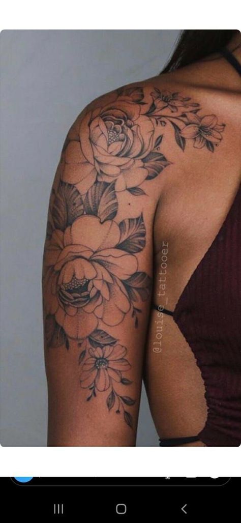 Half Sleeve Tattoo Arm And Leg Tattoos For Women, Floral Upper Arm Tattoo Half Sleeves, Shoulder And Upper Arm Tattoos For Women Unique, Shoulder Upper Arm Tattoo For Women, Shoulder Half Sleeve Tattoo For Women, Tattoo Upper Arm Women, Floral Half Sleeve Tattoo Upper Arm, Upper Arm Tattoo Women, Shoulder Sleeve Tattoos For Women