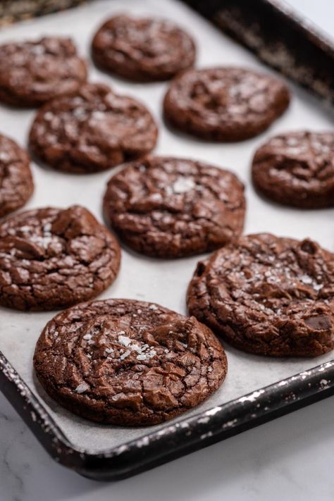 Vegan Double Chocolate Cookies, Gluten Free Vegan Chocolate Cookies, Vegan Gluten Free Almond Cake, Vegan Nut Free Cookies, Tahini Chocolate Cookies, Gluten Free Double Chocolate Cookies, Tahini Cookies Vegan, Gluten Free Vegan Cookie Recipes, Tahini Cookies Gluten Free