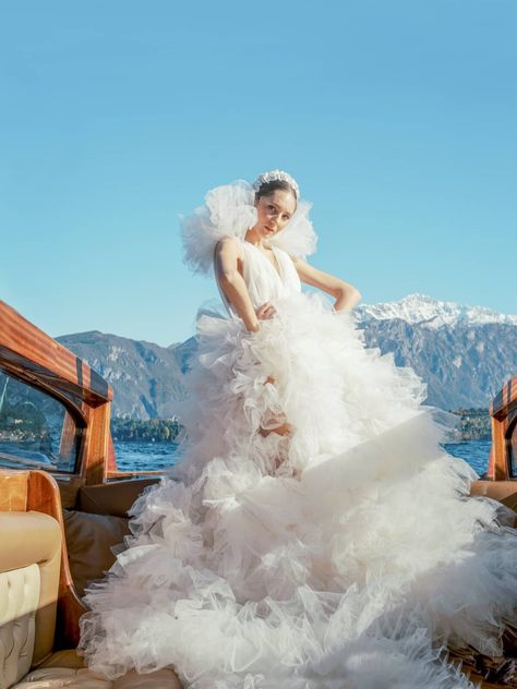 A fashion editorial with Millia London, surrounded by the seductive allure of Lake Como. The post Lake Como – on the water, glitz and splendor appeared first on Andreas K. Georgiou Destination Wedding Photographer. Lake Como Fashion Editorial, Lake Como Fashion, Millia London, Bridal Editorial, Beauty Forever, Artist Journal, Wedding Advice, Old World Charm, Fashion Editorial