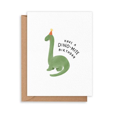 Have a dino-mite birthday greeting card Birthday Card Ideas Dinosaur, 30th Birthday Card Watercolor, Boyfriend Birthday Cards Diy, Dino Birthday Card Diy, Dinosaur Birthday Cards Handmade, Printable Birthday Cards Free Men, Birthday Card Ideas Puns, Cute Funny Birthday Cards, Birthday Pun Cards