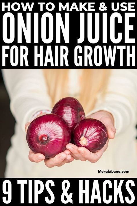 Onion For Hair Growth How To Use, Onion Juice For Hair Growth, Juice For Hair Growth, Onion Shampoo, Onion Hair Growth, Juice For Hair, Onion Juice For Hair, Reverse Gray Hair, Increase Hair Volume