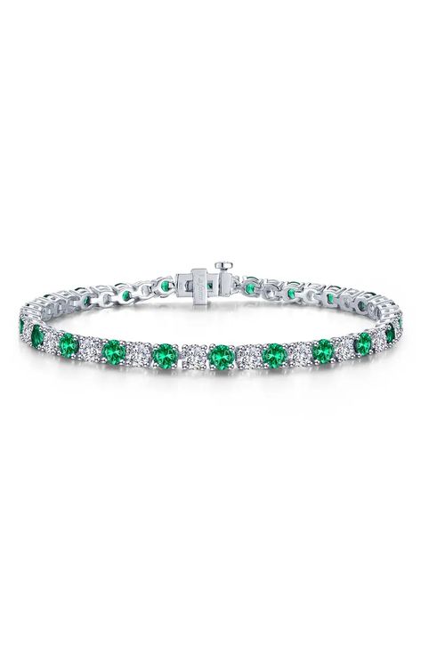 Women's Bracelets Made By Mary, Green Gem, Bony Levy, Women's Bracelets, Diamond Tennis Bracelet, Diamond Guide, Pearl Leather, Lady Grey, Green Gems