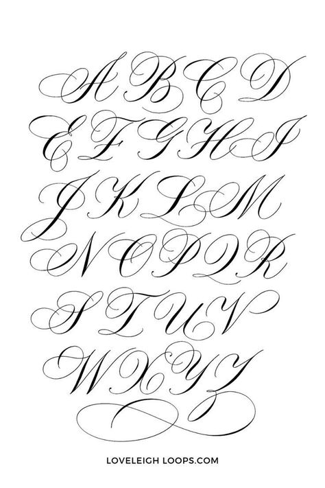 Lettering Fonts Ideas, Aesthetic Cursive, How To Learn Calligraphy, Pretty Cursive Fonts, Pretty Cursive, Fancy Cursive Fonts, Cursive Fonts Alphabet, Best Cursive Fonts, Calligraphy Flourishes