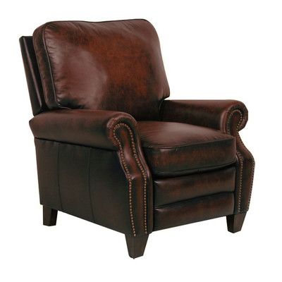 Barcalounger Briarwood II Recliner Type: Manual, Upholstery: Stetson Coffee Brown Leather Recliner, Leather Recliner Chair, Leather Chairs, Rocker Recliners, Online Furniture Shopping, Noble House, Leather Recliner, Chaise Lounge Chair, Leather Furniture