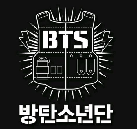 What Does BTS Mean? Here's What BTS Actually Stands For Bts Logo, Army Logo, Monster Car, Bts Army Logo, Bullet Proof Vest, Pochette Album, Old Logo, Bulletproof Boy Scouts, About Bts