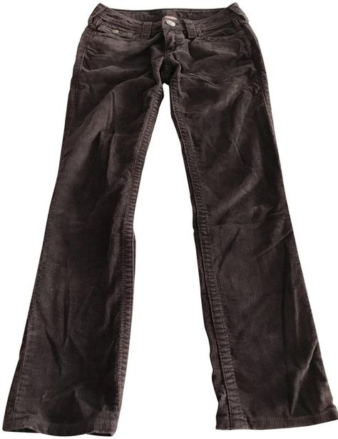 Baggy Pants Png, 70s Punk Outfits, Brown Baggy Pants, Fashion Grunge, Zero Tolerance, Brown Corduroy, Smart Technology, True Religion Jeans, 2000s Fashion