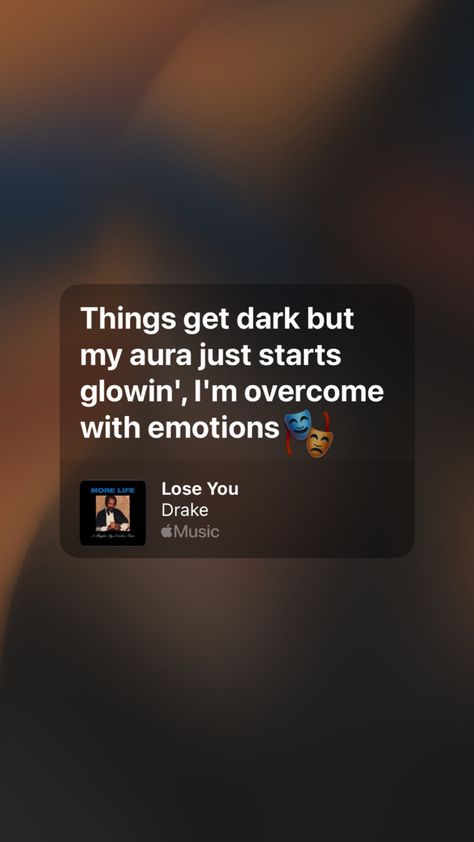 Drake Lyrics Apple Music, Song Lyrics Quotes For Instagram, Motivation Lyrics, Lyrical Quotes, Apple Quotes, Survivor Quotes, Ex Quotes, Therapy Playlist, Drake Lyrics