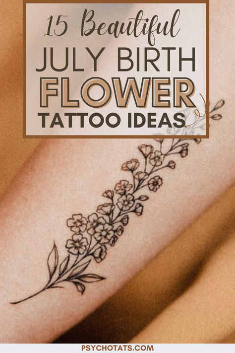 july birth flower tattoo Water Lily And Larkspur Bouquet, Delphinium And Water Lily Tattoo, Alium Flower Tattoo, July Birthday Tattoo Ideas, July Birth Flower Tattoo Larkspur Water Lilies, Water Lilly Tattoos, Fine Line Water Lily Tattoo, Lakespur Flower Tattoo, July Water Lily Tattoo