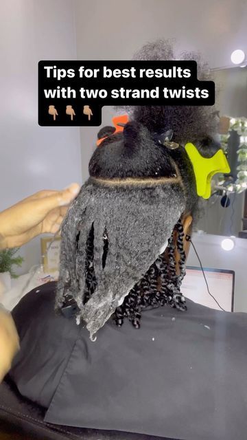 Two Strand Twist Natural Hair, Two Strand Twist Hairstyles, Double Twist, Two Strand Twists, Work Smarter Not Harder, Transitioning Hairstyles, Behind The Chair, Two Strand Twist, Smarter Not Harder