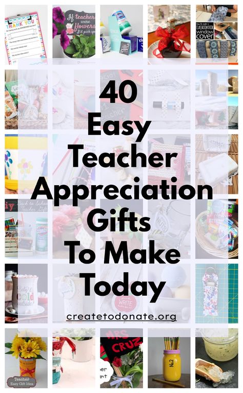 40 Easy Teacher Appreciation Gifts To Make Today Easy Teacher Appreciation Gifts, Quick Teacher Gifts, Teacher Appreciation Diy, Easy Teacher Gifts, Appreciation Gifts Diy, Teacher Gift Baskets, Teacher Appreciation Gifts Diy, Thank You Flowers, Teachers Diy