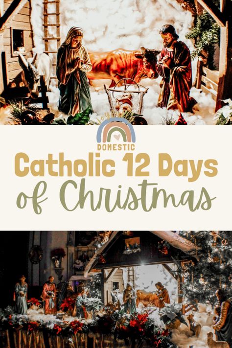 12 Days Of Christmas Epiphany, Epiphany Gifts For Kids, 12 Days Of Christmas Decorating Ideas, Catholic Christmas Aesthetic, Twelve Days Of Christmas Ideas, Epiphany Traditions, Catholic Christmas Traditions, Catholic Christmas Decorations, Epiphany Holiday