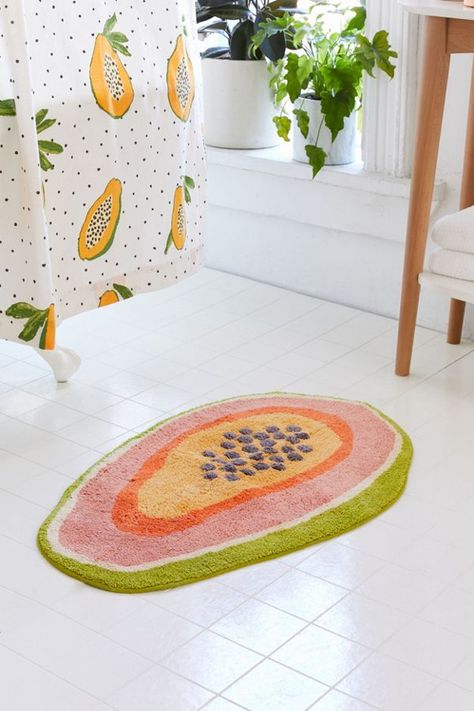 Desain Pantry, Decor Studio, Bathroom Themes, Bathroom Rugs Bath Mats, A Rug, Bathroom Rug, Diy Bathroom, Tufted Rug, Bath Rugs