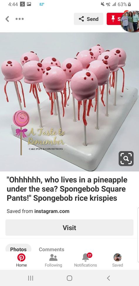 Spongebob Themed Desserts, Crabby Patty Secret Formula, Food For Spongebob Party, Patrick Cake Spongebob, Jellyfish Cake Pops, Spongebob Gender Reveal Ideas, Spongebob Snacks Parties Food, Spongebob Rice Crispy Treats, Spongebob Inspired Food