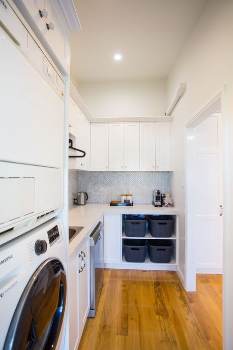 Laundry Butlers Pantry, Pantry And Laundry Room Combo Layout, Pantry Laundry Room Combo, Kitchen Butlers Pantry, Pantry Laundry Room, Pantry Laundry, Pantry Room, Laundry Room Flooring, Laundry Room Renovation