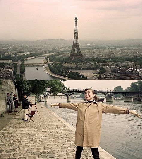 Audrey in Paris, 1957 Funny Face 1957, Aubrey Hepburn, Jane Russell, Audrey Hepburn Style, Gene Kelly, Mae West, I Love Cinema, Hepburn Style, Fred Astaire