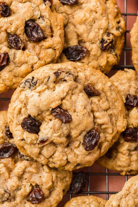 Gluten And Dairy Free Oatmeal Raisin Cookies, Dairy Free Oatmeal Raisin Cookies, Oatmeal Raisin Cookies Gluten Free, Spicy Oatmeal, Gluten Free Oatmeal Raisin Cookies, Oatmeal Raisin Cookies Recipe, Raisin Cookies Recipe, Gluten Free Oatmeal Cookies, Cookie Recipes Oatmeal Raisin