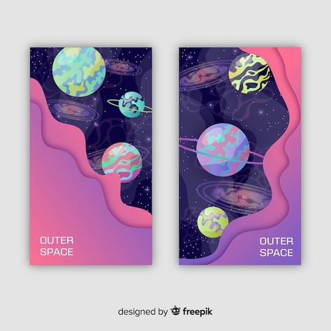 Cover Proposal, Space Poster Design, Outer Space Posters, Astronomy Design, Vector Background Graphics, Proposal Cover, Space Illustration, Booklet Design, Space Poster