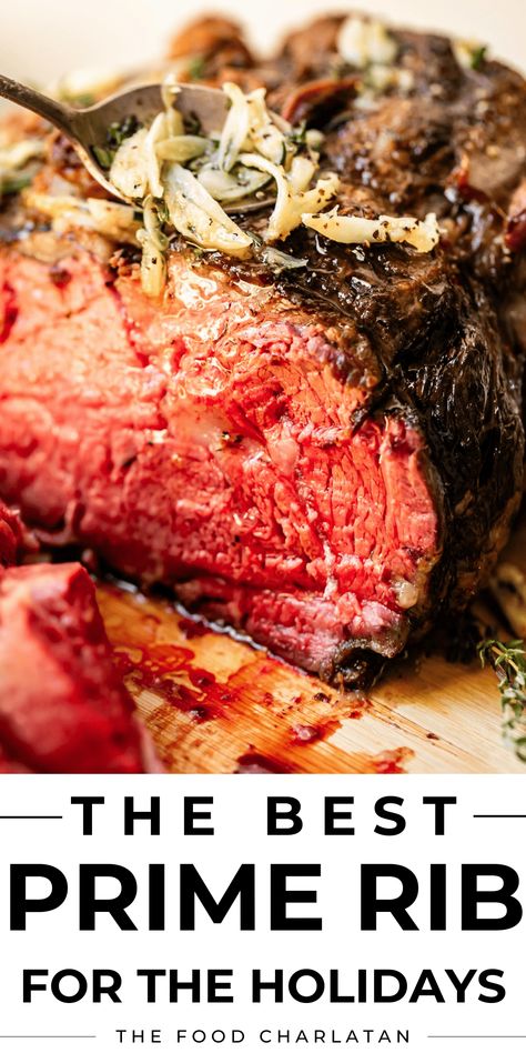 The Best Prime Rib Recipe Prime Rib For Christmas Dinner, Prime Rib Roast Rotisserie Recipe, Prime Rib Roast Boneless, Best Rib Roast Recipe, Best Prime Rib Recipe Ever Christmas Dinners, Prime Rib Preparation, Tastes Better From Scratch Prime Rib, How To Cook A 10lb Prime Rib, Rosemary Prime Rib