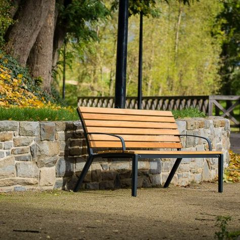 Travel Furniture, Street Bench, Park Amenities, Urbanism Architecture, Planting Plants, Landscape And Urbanism Architecture, Park Benches, Comic Book Art Style, Architecture Landscape