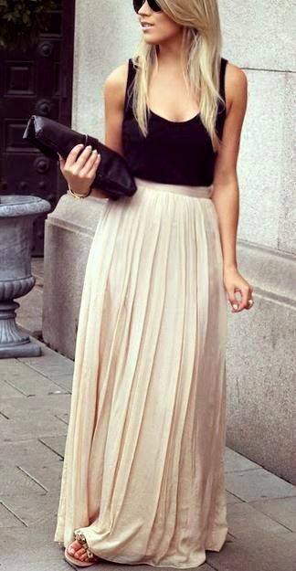 Lauren Conrad Chiffon Pleated Maxi Skirt Skirt Diy, 2014 Fashion Trends, Chiffon Maxi Skirt, Maxi Rok, Full Skirts, Bohol, Pleated Maxi Skirt, Skirt Maxi, فستان سهرة