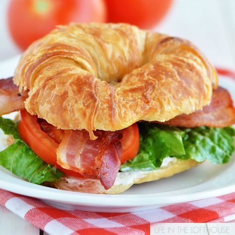 Weekly Meal Plan for Involved Moms (Less Involved Dinner!) Crossiant Sandwich, Croissant Sandwiches, Chicken Salad Croissant, Life In The Lofthouse, Croissant Sandwich, Hot Sandwich, Burgers Sandwiches, Menu Plan, Delicious Sandwiches