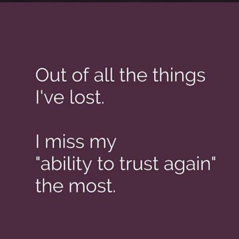 I call BS on this. An inability to trust is more a mirror of yourself than others. If you can’t be trusted you won’t trust others. Remember that self...be cautious of those with “trust issues”. Dont Make Fun Of Others Quotes, I Don’t Trust Easily Quotes, Over The Bs Quotes, When They Dont Trust You Quotes, How Can I Trust You Quotes, Damaged Trust Quotes, Husband Rejects Wife, My Trust Issues Quotes, Unable To Trust Quotes