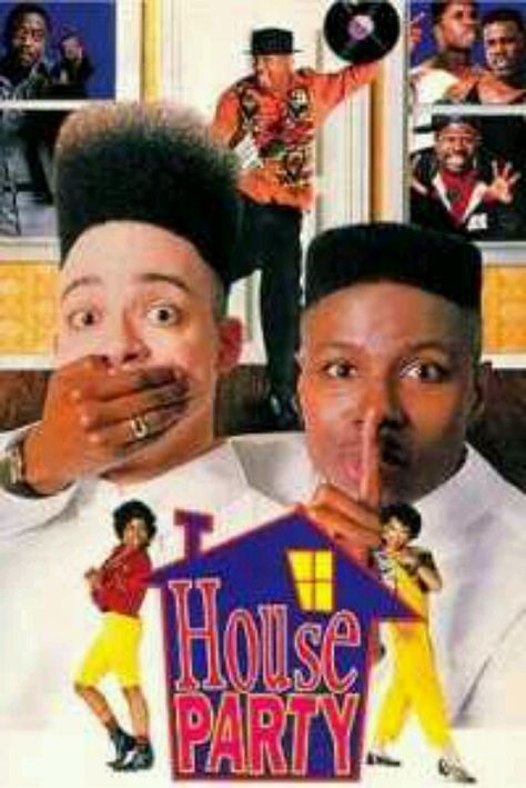 House Party House Party Movie, Black Love Movies, African American Movies, Black Tv Shows, Kid N Play, 1990 Movies, Black Tv, Black Entertainment, I Love Cinema