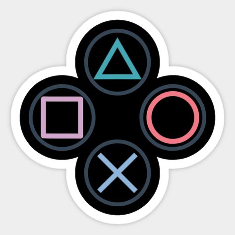 Video Game Controller Art, Gaming Stickers Design, Cool Stickers For Laptop, Gamer Icon, Video Game Stickers, Game Controller Art, Gamer Stickers, Gaming Stickers, Stickers For Boys