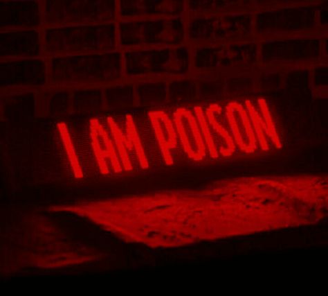 pic source: @youturnmyredtoblack I Am Poison, Red Quotes, Red Aesthetic Grunge, Dark Red Wallpaper, I See Red, Red Neon, Witch Aesthetic, Red Walls, Aesthetic Colors