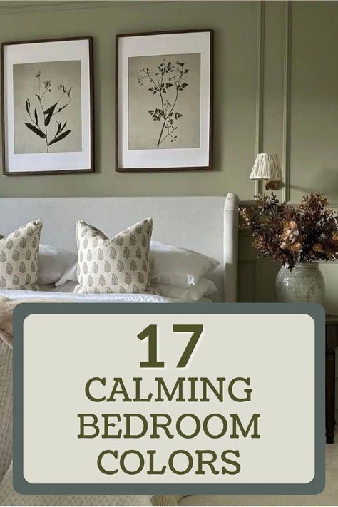 We’ve put together the best calming bedroom colours you should be using, along with some inspiring bedroom ideas that might just make you want to repaint immediately. Calming Bedroom Colors, Calming Bedroom, Decor Ideas Bedroom, Bedroom Colors, Ideas Home, Home Decorating, Decor Bedroom, Home Decor Ideas, Bedroom Ideas