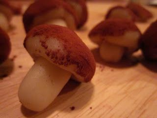 Culinary Adventures with Camilla: Marzipan Mushrooms Marzipan Mushrooms, Homemade Marzipan Recipe, Woodland Decorations, Model Cake, Marzipan Recipe, Woodland Cake, Woodland Birthday Party, Almond Paste, Bakery Design