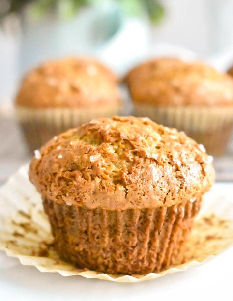 Bran Muffins (with Bran Flakes) Recipe Bran Muffins With Bran Flakes, Bran Flake Muffins, Bran Cereal Muffins, Cereal Muffins, Apple Oat Muffins, Bran Muffins Healthy, Bran Flakes, Flake Recipes, Zucchini Chocolate Chip Muffins