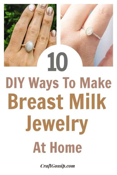 7+ Ways To Make Your Own Breast Milk Jewelry Breastmilk Jewelry Necklaces, Things To Make With Breastmilk, Breast Milk Jewelry Diy, Breastmilk Keepsake, Breastmilk Recipes, Diy Breastmilk Jewelry, Breastmilk Pendant, Breastmilk Necklace, Breast Milk Jewelry