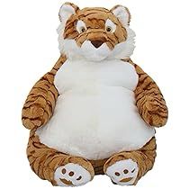 Weighted Stuffed Animals, Stuffed Tiger, Tiger Stuffed Animal, Weighted Plush, Tiger Plush, Kids Gift Guide, Kawaii Plush, Kawaii Plushies, Plush Pillow