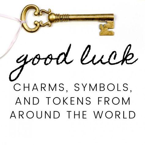 Good Luck Charms Symbols, Symbols Of Wealth, Luck Symbols, Lucky Tattoo, Lucky Sign, Feng Shui Principles, Signs And Symbols, Good Luck Charms, Good Luck Symbols