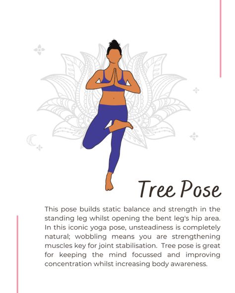 Mckenzie Exercises, Tree Pose Yoga, To Improve Eyesight, Yoga Tree Pose, Aerial Yoga Poses, Yoga Poses For Back, Yoga Tree, Vata Dosha, Mindful Movement