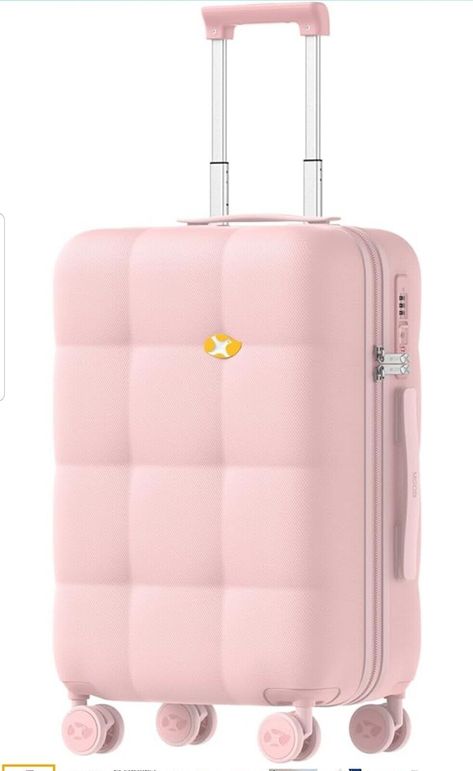 MGOB Suitcase Carry-on Luggage, PC Hard Suitcases with Spinner Wheels,Lightweight Luggage for Travel, TSA Approved, Cabin Suitcase 20 inch About this item 🧳【Carry-ons Luggage】22x14x9inch cabin suitcase fits most airline overhead compartments, making it perfect for short trips. 🧳【Sturdy Suitcase】Hard shell suitcase made of 3-Layer 100% Polycarbonate(PC),it’s strong, lightweighted and not easily scratched. 🧳【Suitcase with TSA Lock】TSA Lock is great for international travel, which allows only the TSA agents to inspect your bags without damaging the lock when traveling. 🧳【Unique Design】The side of the suitcase includes two hooks for attaching small items like a handbag or carrier bag. 🧳【Easier to Move】This suitcase equipped with 360° multi-directional spinner wheels, allowing your luggage Aesthetic Suitcase, Luggage Sets Cute, Big Suitcases, Pink Suitcase, Suitcase Sizes, Hard Suitcase, Pink Luggage, Small Luggage, Cute Suitcases