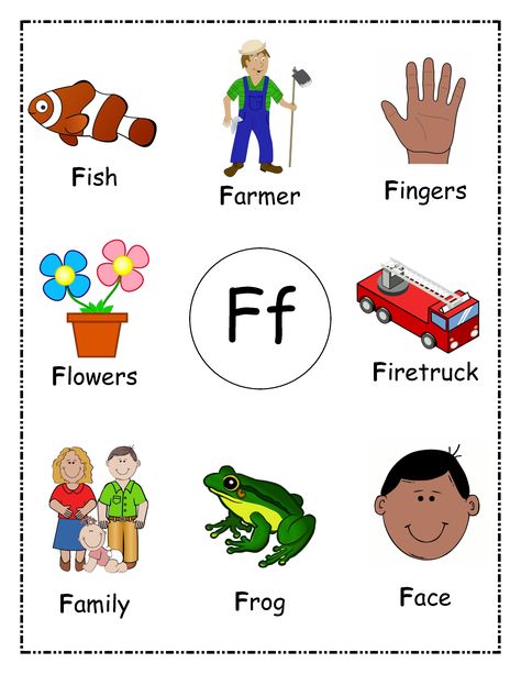 F Is For Worksheet, Ee Sound Worksheet, Letter F Sound Worksheets, Letter F Words And Pictures, Eng Worksheet For Nursery, Alphabet For Toddlers, Senses Preschool, Preschool Workbooks, Alphabet Worksheets Kindergarten