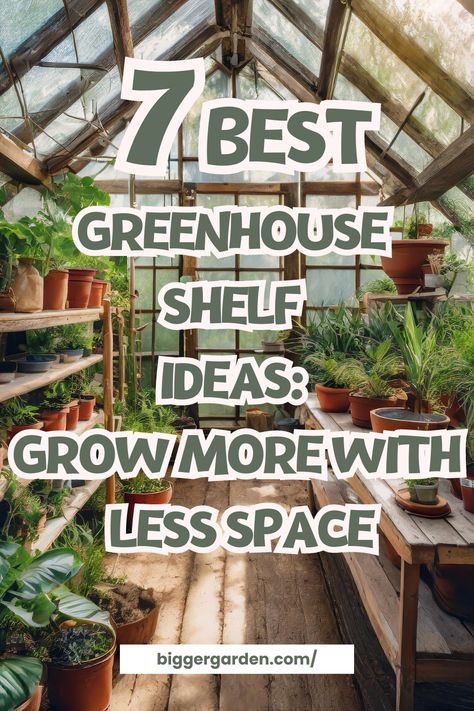 Backyard Greenhouse Ideas How To Build, Patio Greenhouse Diy, Shelves For Greenhouse Diy, Greenhouse Table Ideas, 10 X 12 Greenhouse Plans, Shelving For Greenhouse, Greenhouse Container Gardening, Greenhouse Shelves Ideas, Garage Grow Room