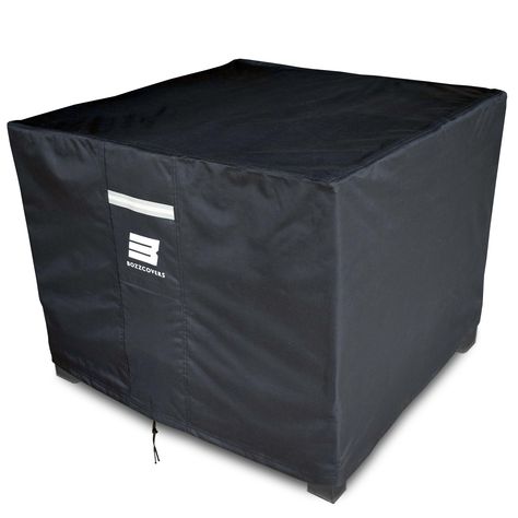 PRICES MAY VARY. FIRE PIT COVERS FOR ALL SEASONS: The covers are made of high-quality 600D Oxford material with a waterproof coating. This cover features double stitching backed by sealing tape inside to prevent tearing, fight wind and leaks. Give your outdoor fire pit table all-around protection against sun, rain, snow, wind, dust, and dirt. UPGRADED WINDPROOF PROTECTION: This square firepit cover has 4 click-close straps and adjustable cord with toggles at the bottom that ensure a tight fit an Fire Pit Covers, Firepit Table, Outdoor Fire Pit Table, Fire Pit Cover, Fire Pit Grill, Patio Fire Pit, Sealing Tape, Sun And Water, Outdoor Heating