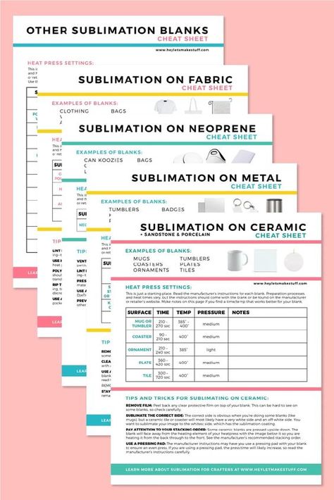 Sublimation Settings Chart, Sublimation Organization Binder, Sublimation Tumbler Price List, Sublimation Heat Settings, Sublimation Sizing Guide, Sublimation Shirt Pricing Chart, Heat Settings For Sublimation, Heat Press Times And Temps Sublimation, Sublimation Heat Press Settings Chart