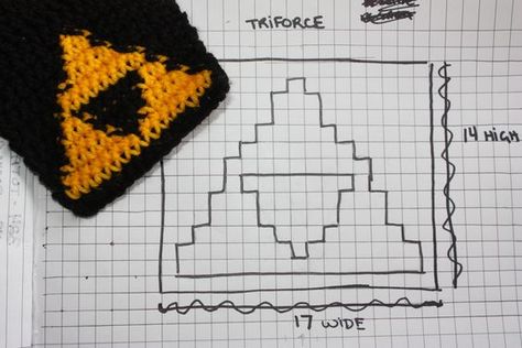 Crocheting Pictures, Legend Of Zelda Crochet, Zelda Crochet, Zelda Christmas, Crochet Hat Pattern Free, Geek Crochet, Zelda Pattern, Graphghan Patterns, Link Hat