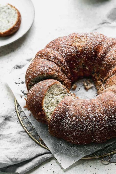 Poppy Seed Cake Recipe- Tastes Better From Scratch Seasonal Meal Planning, Poppy Seed Cake Recipe, Poppy Seed Bundt Cake, Poppyseed Cake, Chocolate Macaroons, Tastes Better From Scratch, Seed Cake, Poppy Seed Cake, Chocolate Bundt Cake