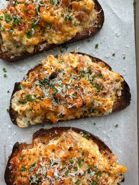 Cauliflower Toast Recipe, Ina Garten Recipe, Best Ina Garten Recipes, Making Grilled Cheese, Ina Garten Recipes, Think Food, Fusilli, Toast Recipes, Us Foods